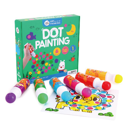 ชุดปากกาแต้มสี ของเล่นเสริมพัฒนาการ สำหรับเด็ก - Dot Painting Colors Set