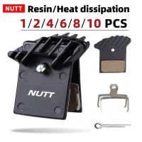 1 Pair/2pcs NUTT Disc Brake Pad MTB Bicycle Hydraulic Caliper Heat Dissipation Semi Metal Resin with Cooling for Mountain Bike