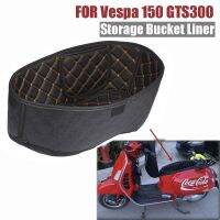 PU Leather For Vespa 150 GTS300 Storage Bucket Seat Cover Inside Liner Mat Blanket Pad Cushion Motorcycle Scooter Accessories