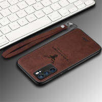 เคส Samsung Galaxy S20 FE M20 A02 A02s 5G เคสซิลิโคนนิ่มสุดหรู + ผ้าป้องกันฝาหลังรูปกวางผิวเคสเคสมือถืออุปกรณ์เสริมมือถือ