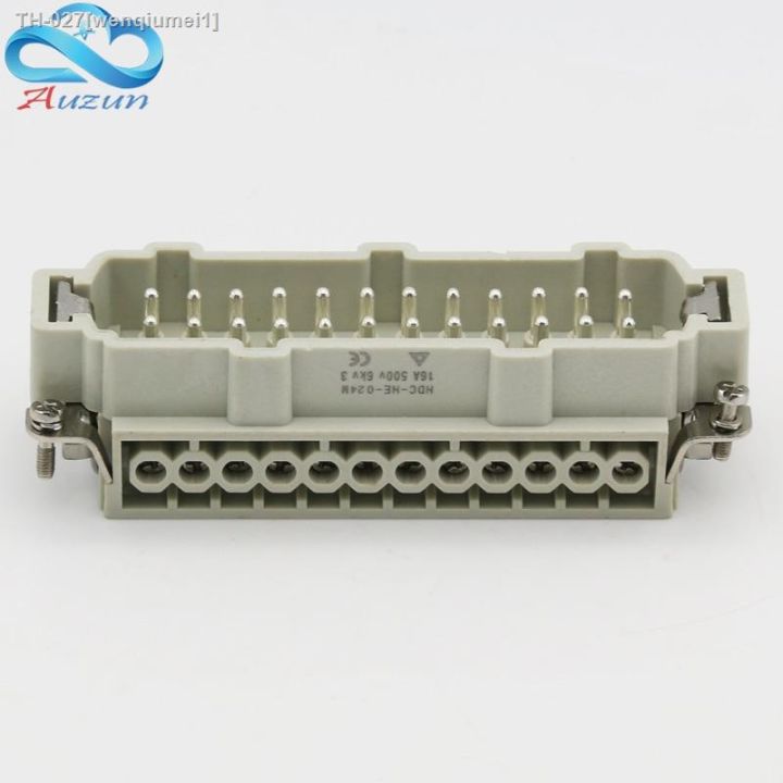 24-core-heavy-duty-connector-hdc-he-24-the-male-connector-and-the-female-connector-16a500v-aviation-plug-core