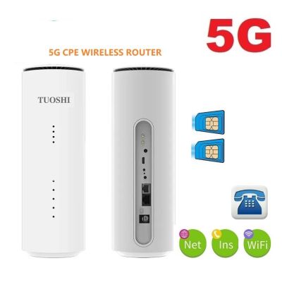 5G CPE Router 2 SIM WiFi 6 + VoLTE  5G Fast and Stable High-Performance