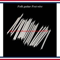 อุปกรณ์เสริมกีตาร์-20 Fret Folk Guitar Fret Wire-Chrome ความกว้าง2มม.-อะไหล่กีตาร์