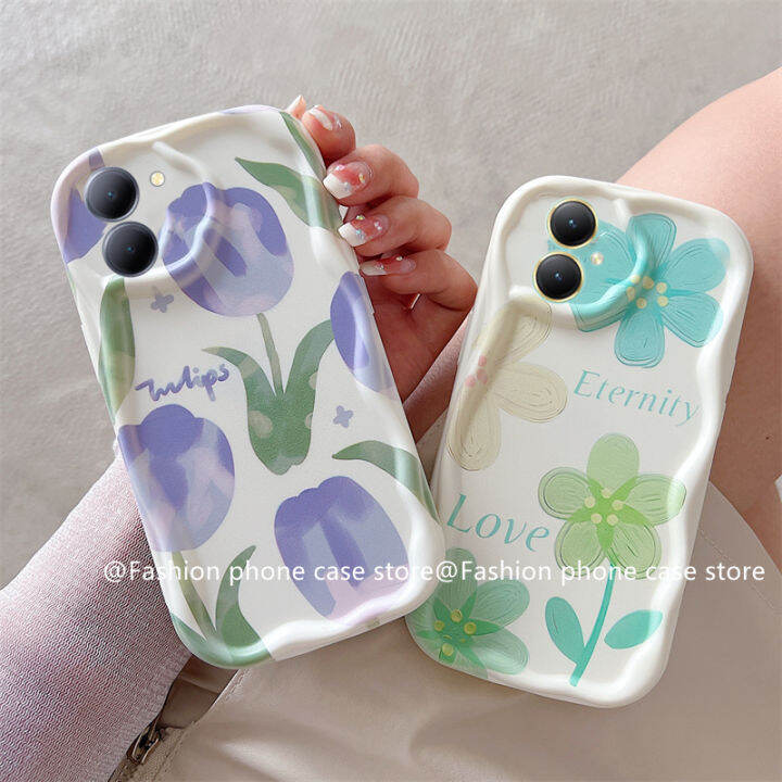 phone-case-เคส-vivo-y27-y36-v27-v27e-v25-v25e-y16-y35-y02-y02a-y02t-4g-5g-tulip-heart-shaped-macaron-ปกป้องเลนส์ซิลิโคนนิ่มฝาหลังวิฟโว-เคสโทรศัพท-vivo-y02s-y22-y22s-y01-y15s-y15a-v23-v23e-2023