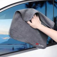 ✶❏❁ Super Absorption Car Wash Towel High Density Coral Velvet for Ford ST-line Focus 2 3 Mondeo Ecosport Kuga Mk4 Fiesta Accessories