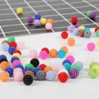 50pcs Multicolors ABS Imitation Pearl Beads 10mm Bayberry Round Beads Diy Sewing Materials Handmade Crafts Fabric Garment Beads