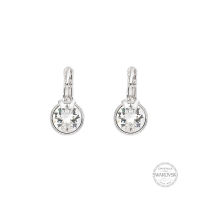 WEST ISLAND LONDON ต่างหู ตุ้มหู WE RH59-WI9461221 Prin Earring - Rhrodium Plating - Nickel Free - Surgical Grade - IGPU21-2