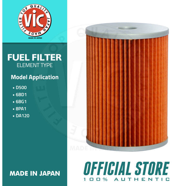 VIC Fuel Filter Element Type F505 for D500, 6BD1, 6BG1, 8PA1, DA120