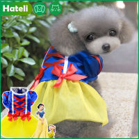 Snow HATELI Dog Costume Christmas Princess Puppy Dress Snow Pet Apparel For Party Christmas Halloween Special Events Costume