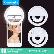 Kawanla H01 LED tròn Đèn tự sướng cho điện thoại di động nhỏ Ánh sáng lấp thumbnail