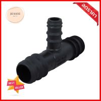 สามทาง PE TOWAI 25X16X25 มม. สีดำ แพ็ก 10 ชิ้นTEE PIPE FITTING PE TOWAI 25X16X25MM BLACK 10PCS/PACK **ขายดีที่สุด**