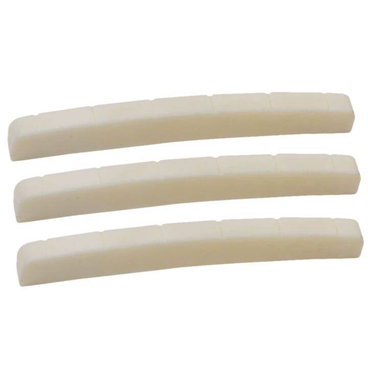 3x-buffalo-bone-curved-slotted-bone-nut-for-fender-guitar