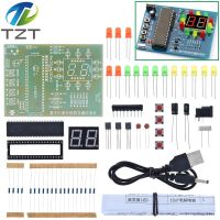 MHT5 Traffic Light Controller Electronic DIY ชุด การแข่งขันฝึกอบรมทักษะเครื่องกลไฟฟ้า STC89C52 51 ไมโครคอมพิวเตอร์ชิปเดี่ยว