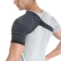 Adjustable Compression Shoulder Support Brace Strap Wrap Belt for Shoulder Pain Relief Torn Rotator Cuff Dislocation Men Women