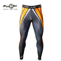 FLUORY fire base motion tight pants mens and womens fitness MMA combat trousers quick-drying breathable wear dress nine minutes of pants