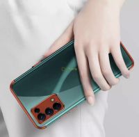 เคส OPPO Case Oppo Reno5 5G เคสนิ่ม ออฟโป้ ขอบสีหลังใส เคสกันกระแทก สวยและบาง TPU CASE เคสซิลีโคน