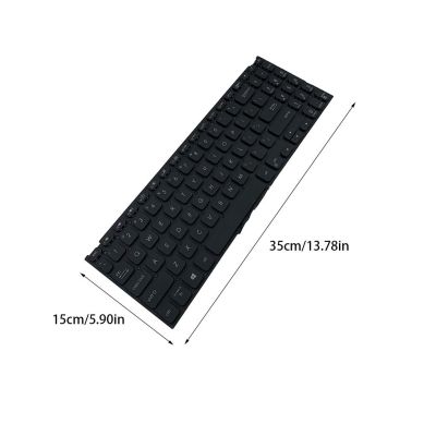 ”【；【-= Keyboard Anti-Slide Key Board Notebook Repair Parts Keyboards Backlit Replacement For Asus Vivobook X512 English US