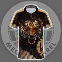 BC991- ABSTRACT TIGER 1 POLO SHIRT（Contact the seller, free customization）