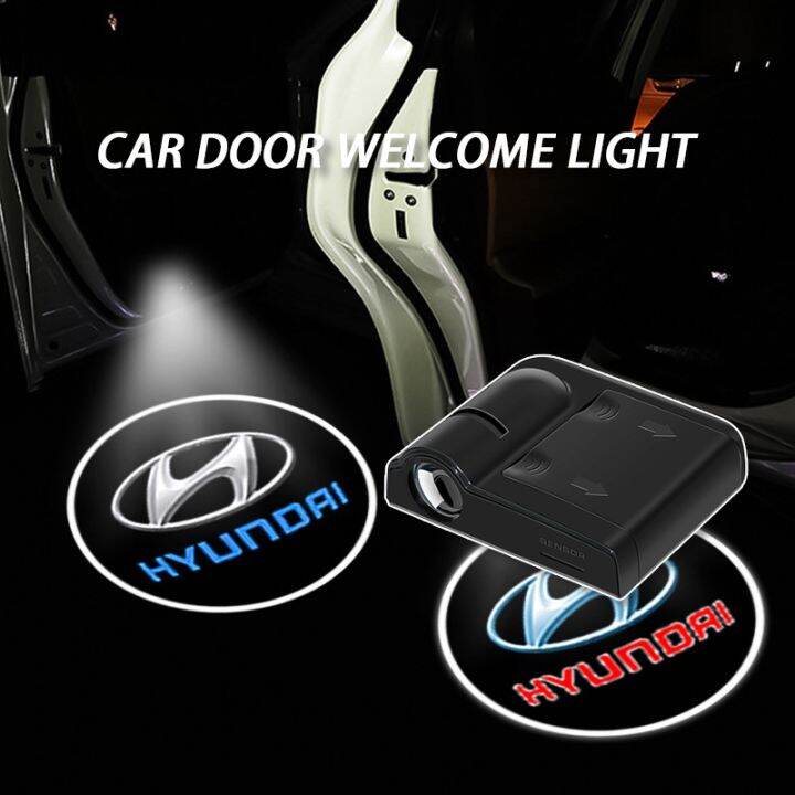 heat sell (2piece) car door light car light door logo