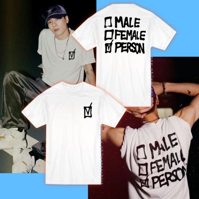 เสื้อยืด GOT7 Jackson Wang Male Female Person T-Shirt / Person Shirt Merchเสื้อยืด เสื้อคู่รัก