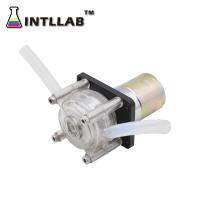 INTLLAB DIY Peristaltic Pump Dosing Pump 12V DC,อัตราการไหลสูงสำหรับ Aquarium Lab Analytical