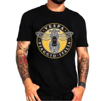 Vespa T Shirt Men Funny Vespa Motorcycle Print Tshirt Tees Male