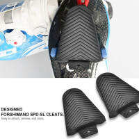 1 Cleats Protective Cover คู่ถนนจักรยานเหยียบ Cleat สำหรับ SPD-SL Cleats