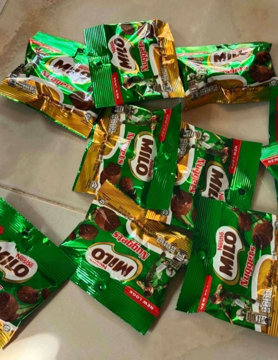 milo-nuggets-ไมโล-ช็อกโกแลตนักเก็ต-10ซอง