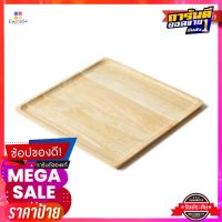 ถาดเหลี่ยม ขนาด 12x12 นิ้ว คละสี Wooden Square Tray 12X12"