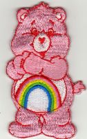 iron on patch Embroidery teddy bear children 7x4 cm หมีเท็ดดี้ ตัวรีด เย็บติดผ้าประเทศไทย โลโก้ปัก มีกาวสำหรับรีด ตกแต่งเสื้อผ้า