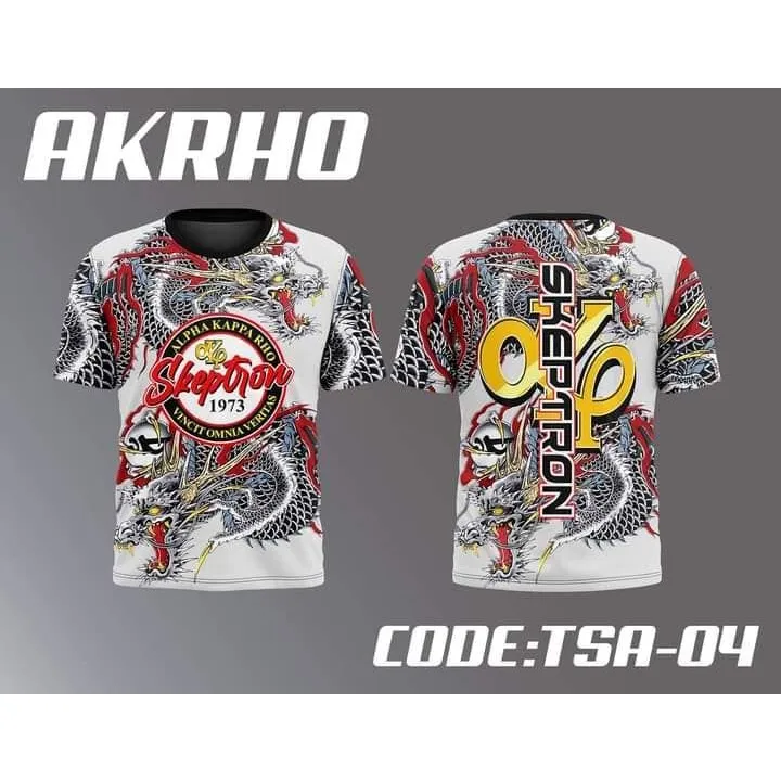 2022 New PSA skeptron alpha Kappa Rho akrho full sublimation frat shirt ...