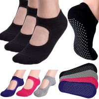 【YD】 Socks Grip with Grips for and Men Non Pilates Workout Barre Ballet Hospital