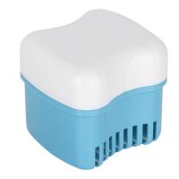 3Colors Dental Orthodontic Retainer Box Denture Storage BoxMouthguard Container blue