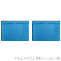 hk☌✑  2X S-140 Magnetic Insulation Silicone Soldering Repair Mat Resistant 932°F