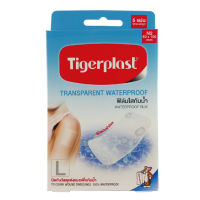 Tigerplast พลาสเตอร์ปิดแผล แบบใส กันน้ำ