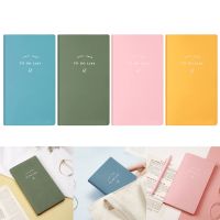 PU Leather to Do List Notebook Schedule Book Diary Weekly Planner Notepad School Office Supplies