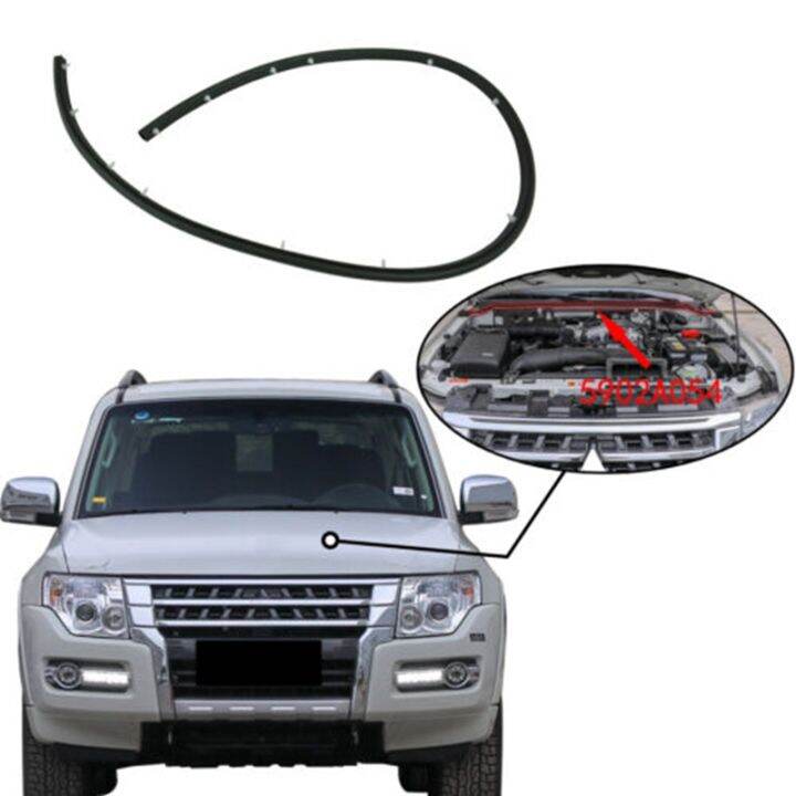 Car Hood Rubber Seal Strip Body Side Rubber Clips for Pajero