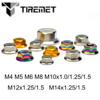 [DE69] Tiremet M5 M6 M8 M10 M12 M14ไทเทเนียม Titanium ไนลอนสำหรับจักรยานรถจักรยานยนต์