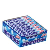 เมนทอส ลูกอมรสมินต์ชนิดแท่ง 37 กรัม x 24 แท่ง - Mentos Chewy Mint Candy Roll 37g x 24 pcs