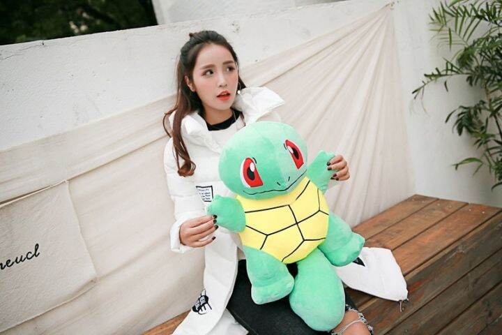 ธ-ค-ตุ๊กตาของเล่นสอดไส้ตุ๊กตายัดนุ่นขนาดใหญ่ลายโปเกมอน-peluche-bulbasaur-หมอนเต่าของเล่นตุ๊กตาของขวัญเด็กคริสต์มาส