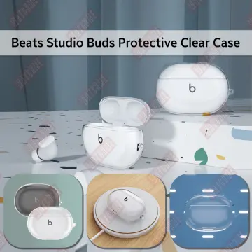  Soft TPU Transparent Case for Beats Studio Buds Case