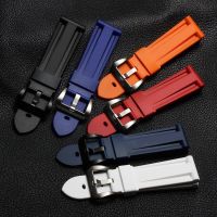 【July】 Substitute rubber strap panerai441 111 Penerai silicone pin buckle watch accessories