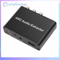 อะแดปเตอร์ตัวแปลงและตัวดึง ARC Audio ที่เข้ากันได้กับ HDMI สำหรับโทรทัศน์ RCA Fiber Coaxial ออปติคอล