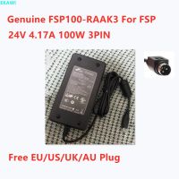 (ใหม่-ต้นฉบับ)✌FSP100-RAAK3 FSP ของแท้24V 4.17A 100W อะแดปเตอร์แปลงไฟ AC FSP100-RTAAN2 FSP100-RAA 3PIN สำหรับเครื่องชาร์จอุปกรณ์ไฟ