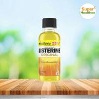 Listerine original 100,750มล ลิสเตอรีน น้ำยาบ้วนปาก สูตรออริจินัล