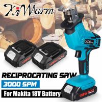 fyjh128VF Cordless Electric Reciprocating Saw With 1/2PC Li-ion Battery Wood Metal PVC Pipe Cutting Tool For Makita 18V Battery