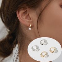 【YF】❂◈☍  2022 New Studs Small Hoop Earrings for Gold Color Eardrop Minimalist Hoops