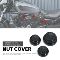 ชุดอุปกรณ์มอเตอร์ไซค์สำหรับ Harley Sportster S 1250 RH1250 S RH975 S Nightster 975 2022ชุดที่ปิดน๊อตปลอกคอกันสุนัขเลีย CNC อลูมิเนียม