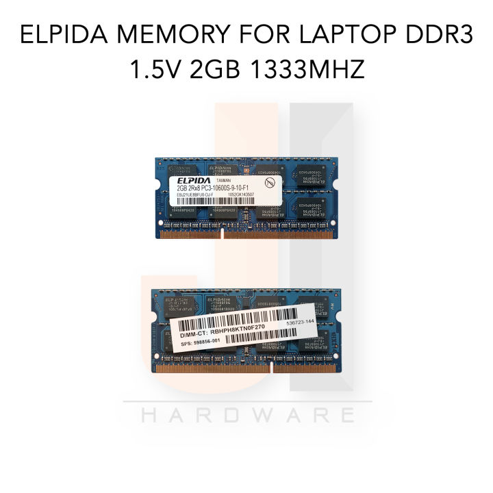 elpida-oem-ram-for-laptop-ddr3-1333-mhz-2-gb-1-50v-ของใหม่สภาพดีมีการรับประกัน