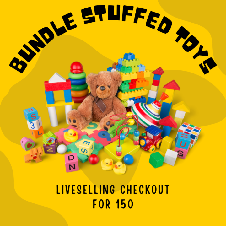 Bundle Stuffed Toys Live Selling Checkout 150 Yo 2499 Lazada Ph